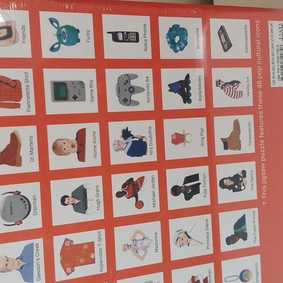 90s Icons Jigsaw Puzzle: 500 Piece Jigsaw Puzzle - Picture 12 of 12